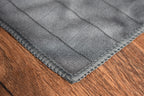 Carbon Glass towel close-up of carbon fiber microfiber weave pattern for streak-free glass cleaning