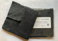 Khemia Plus Dual Terry microfiber towel in black — edgeless 450 GSM for coating, polish, and detailing